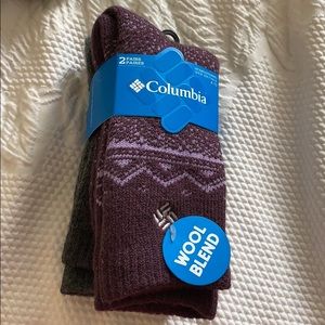 Columbia wool socks